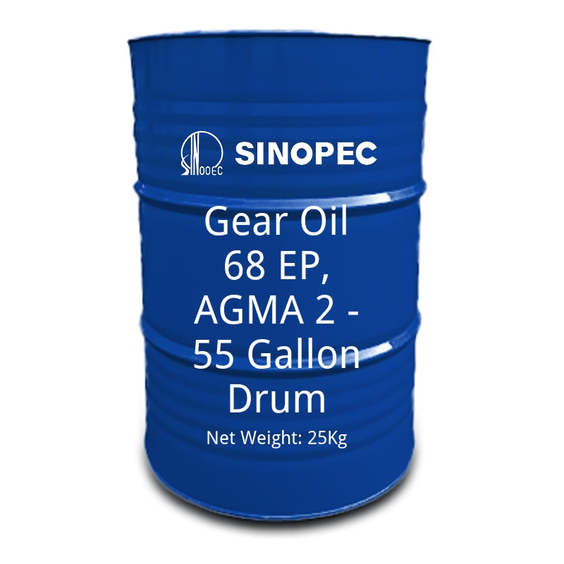 Gear Oil 68 EP, AGMA 2 - 55 Gallon Drum-cas-8002-13-9