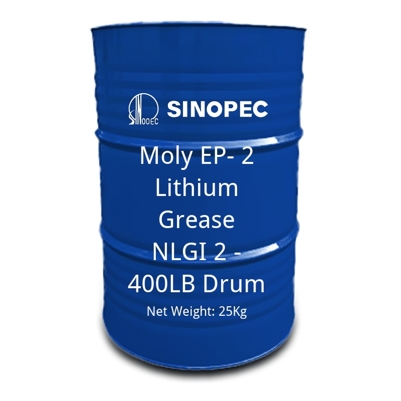 Moly EP-2 Lithium Grease NLGI 2 - 400LB Drum-cas-9003-27-4